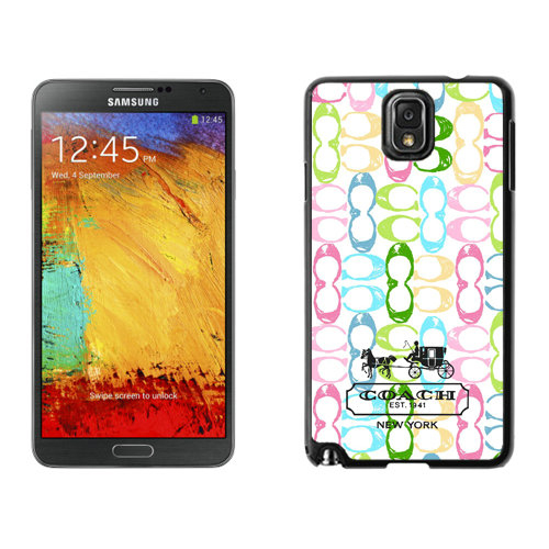 Coach Logo Monogram Multicolor Samsung Note 3 Cases DRX | Women